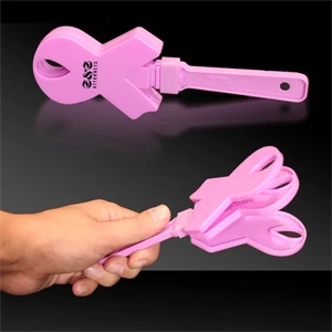 Pink Ribbon Clapper
