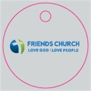 Small Round Key Tag (1")