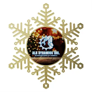 Express Vibraprint® Snowflake Holiday Ornament