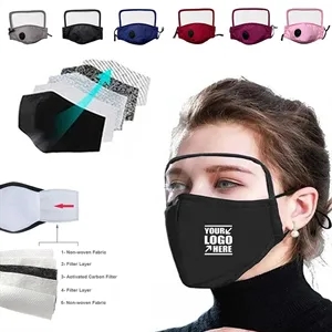 Mask with eye protection