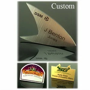 Custom Shaped Badge