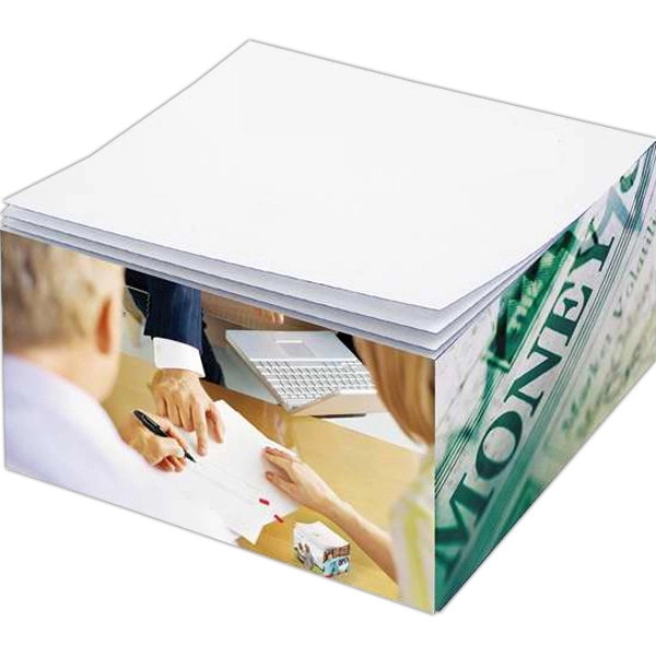 Post-it® Custom Printed Half Cube