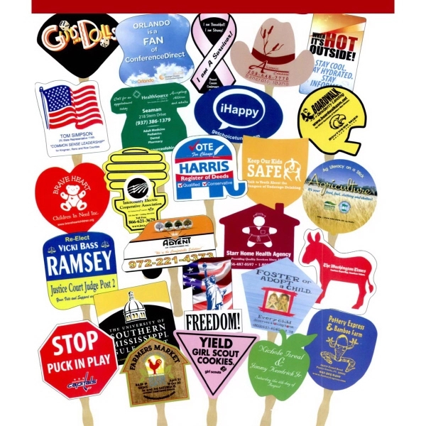Sandwich Hand Fan
