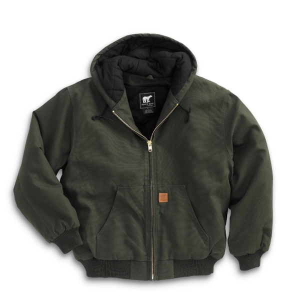 White Bear® Cotton Duck Hooded Jacket