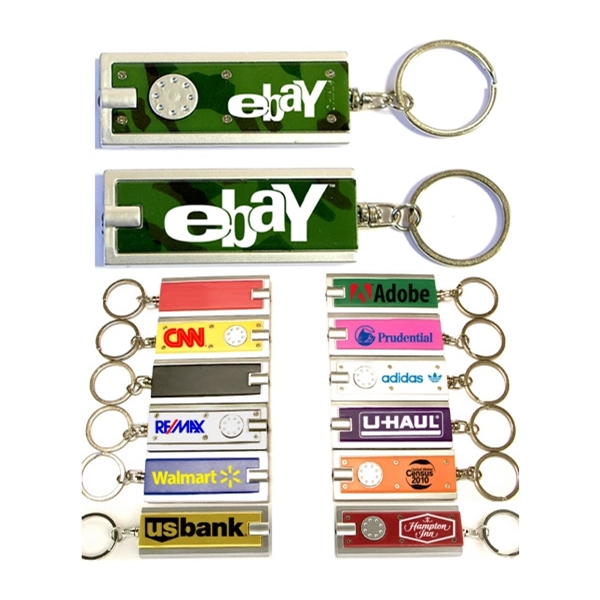 Details about / Handy LED Flashlight Promo Keychain LA OneCall