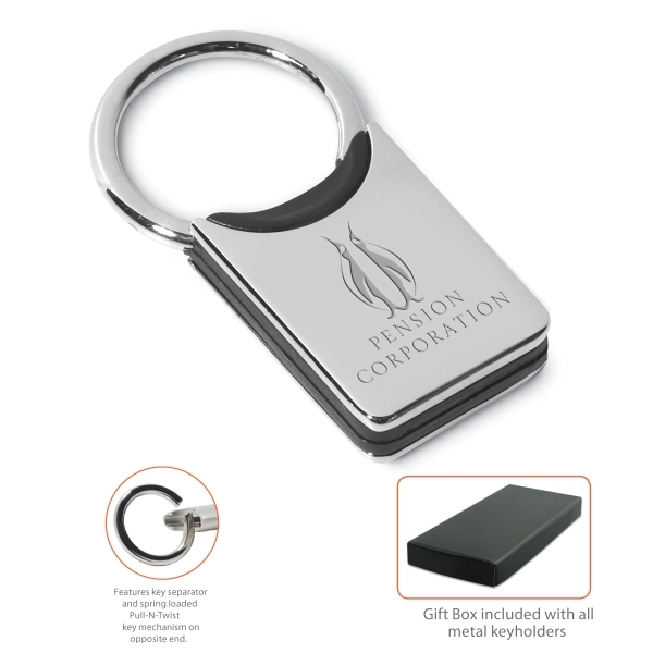 Felix Laser Engraved Metal Keyholder