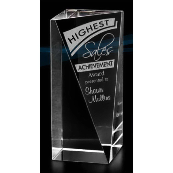 Polished Crystal Award - Sleek & Elegant Design - Brilliance