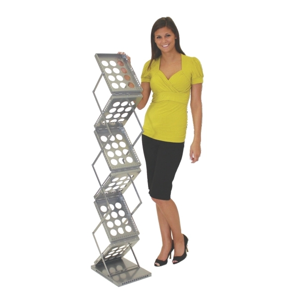 Zedup 1 6 Pocket Literature Rack