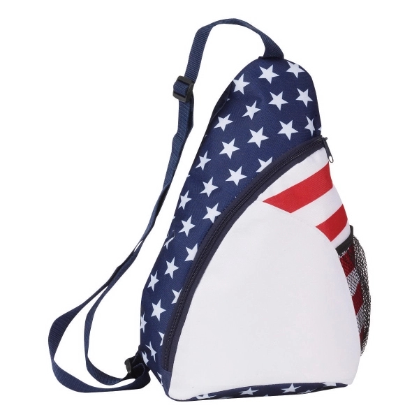 Patriotic Sling Backpack