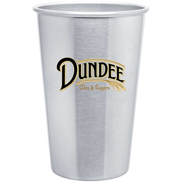 16 oz Stainless Steel Pint for Mixing and Drinking
