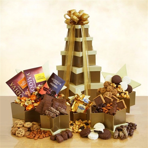 Star Struck Chocolate And Snack Tower