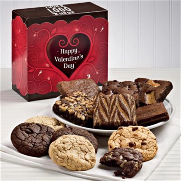 Valentine Cookie & Brownie Combo
