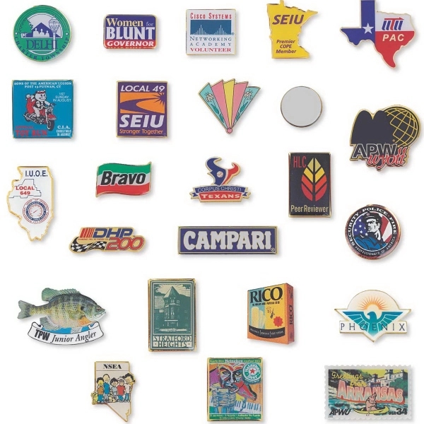 Lapel Pin with Epoxy