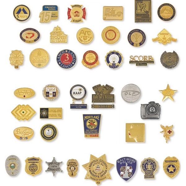 Service Award Pin - Mini Badge