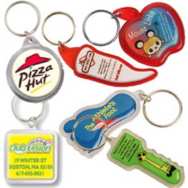 Key Chains With Full Color Imprint