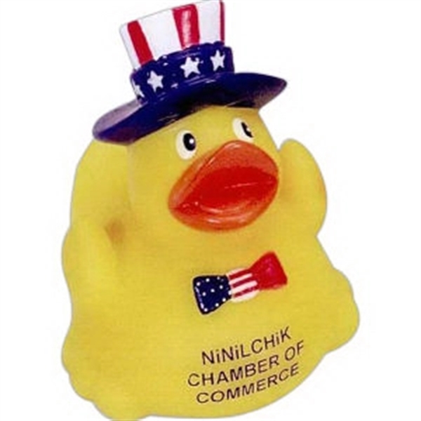 Uncle Sam Rubber Duck