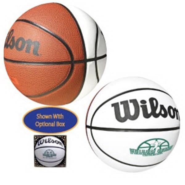 Full Size Wilson Leather Signature Basketball