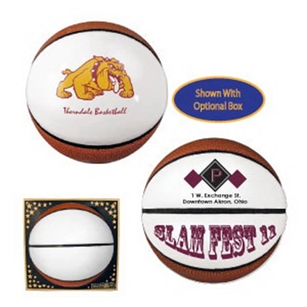 Mini Synthetic Leather Signature Basketball