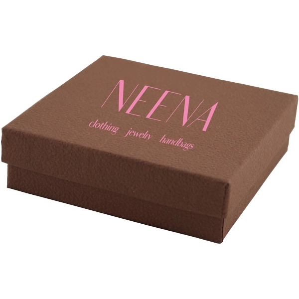 Color Tinted Kraft Jewelry Boxes