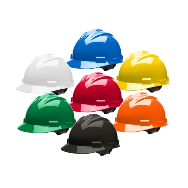 Hard hat B-61R with ratchet suspension