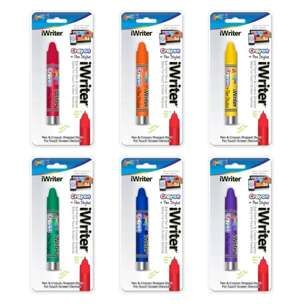 1 Pack iWriter Crayon Shaped Stylus & Pen