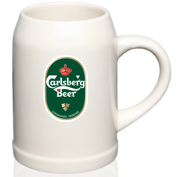 10 oz Bullet Ceramic Beer Stein