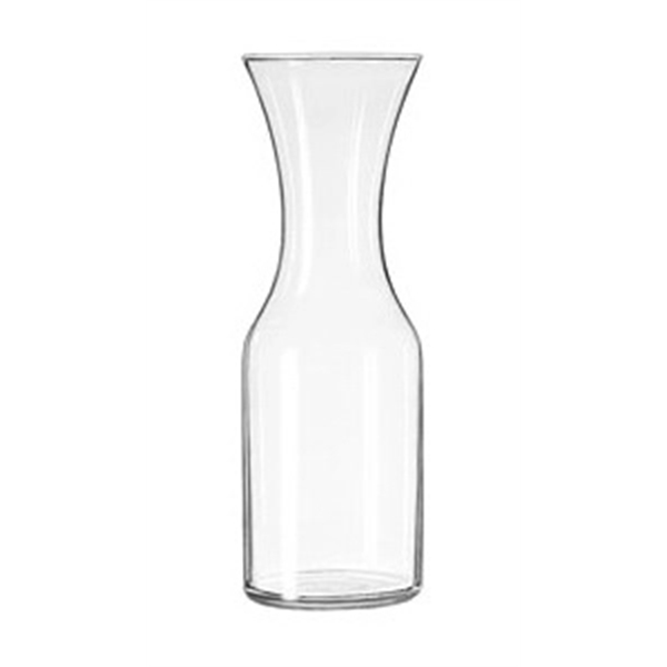 1 Liter Flared Glass Carafe/Decanter/Vase, spot color