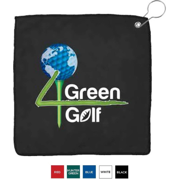 Microfiber Golf Towel with Hook