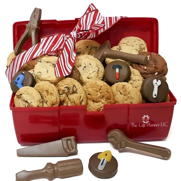 Corporate Construction Cookie And Chocolate Toolbox