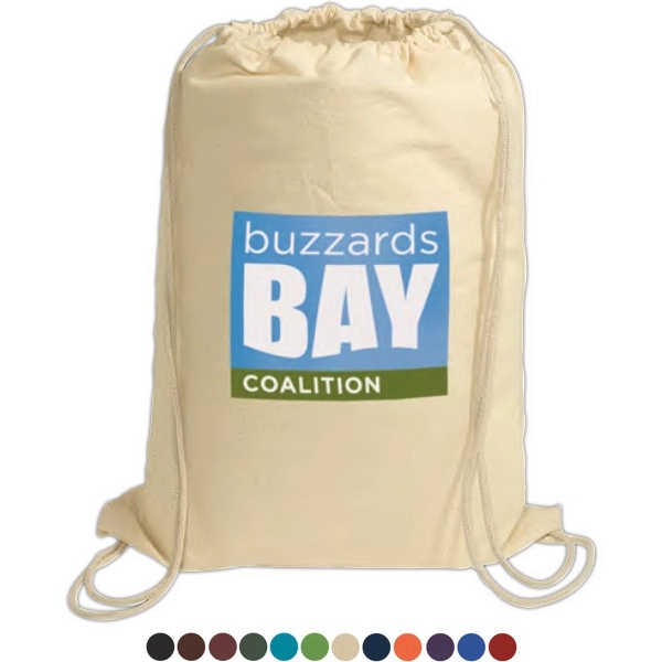 string a sling backpack