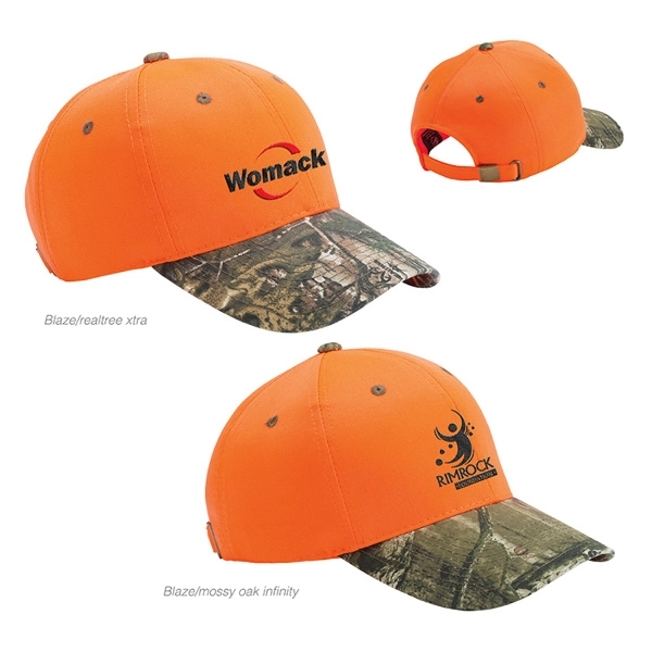 Outdoor Blaze Crown Camo Visor Cap