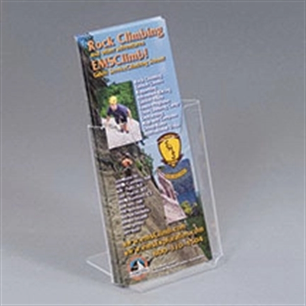Single Pocket Acrylic Brochure Holder