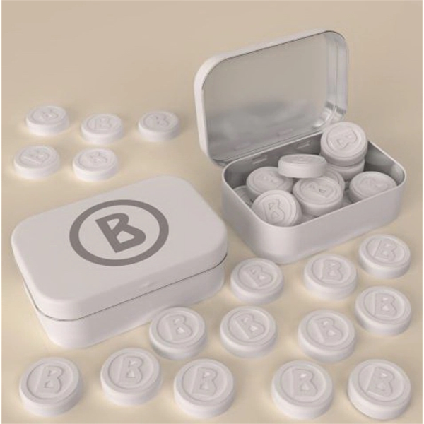 Molded Mints in Tin Box