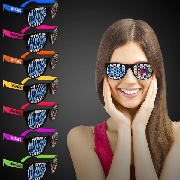 custom neon sunglasses