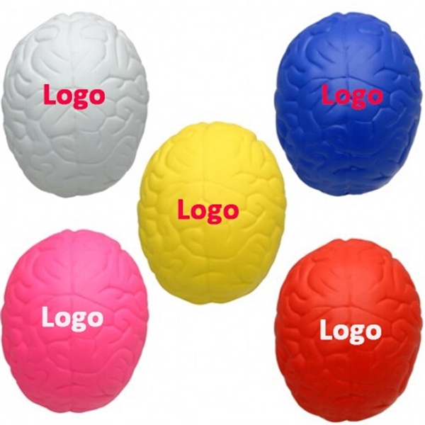 PU Brain Shape Stress Ball