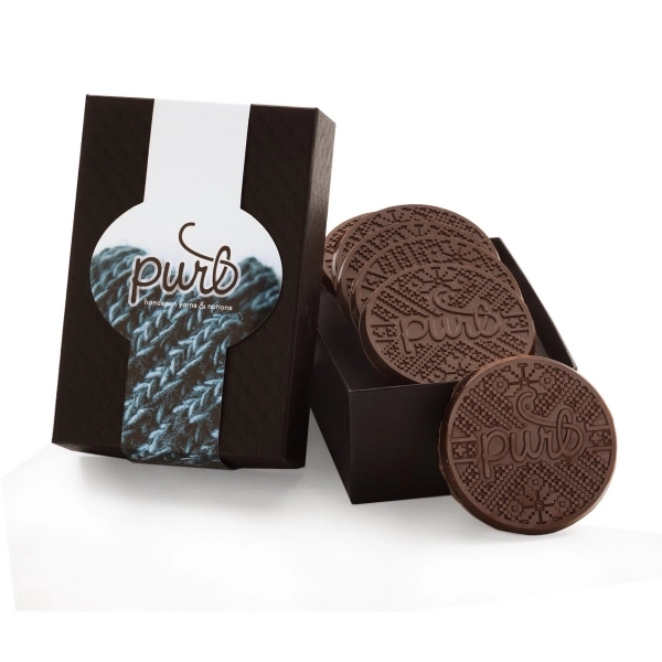 Custom Chocolate Cookie Box - 6