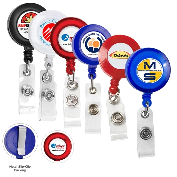 30" Cord Retractable Badge Reel