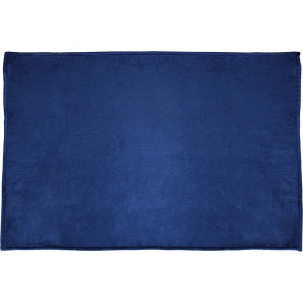 Embroidered Oversize Tahoe Microfleece Throw