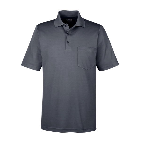 AMP Performance Pique Polo with Pocket