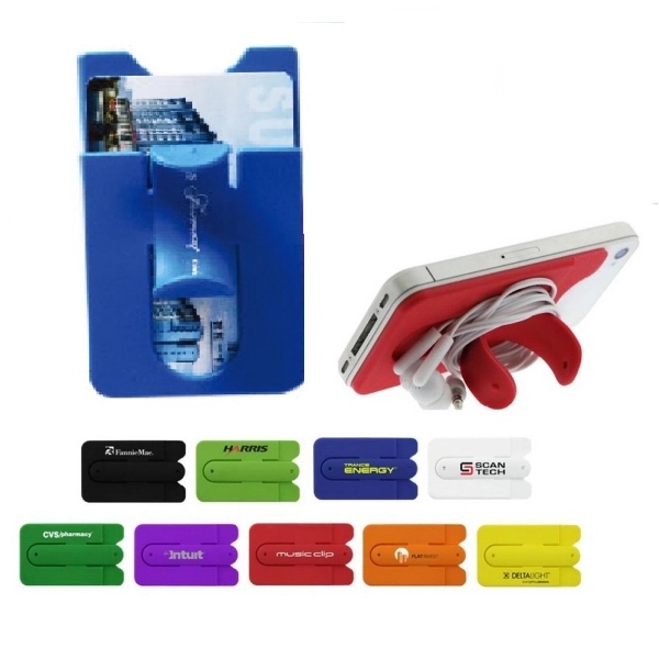 Full Color Imprint SmartPhone Wallet with Stand
