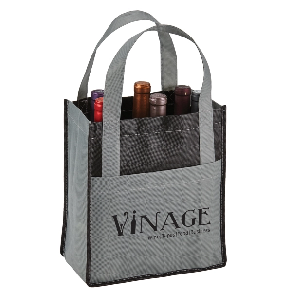 Wine Tote Carrier - Six Bottle