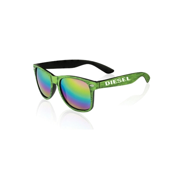 Orion Matte Woodgrain Finish Sunglasses