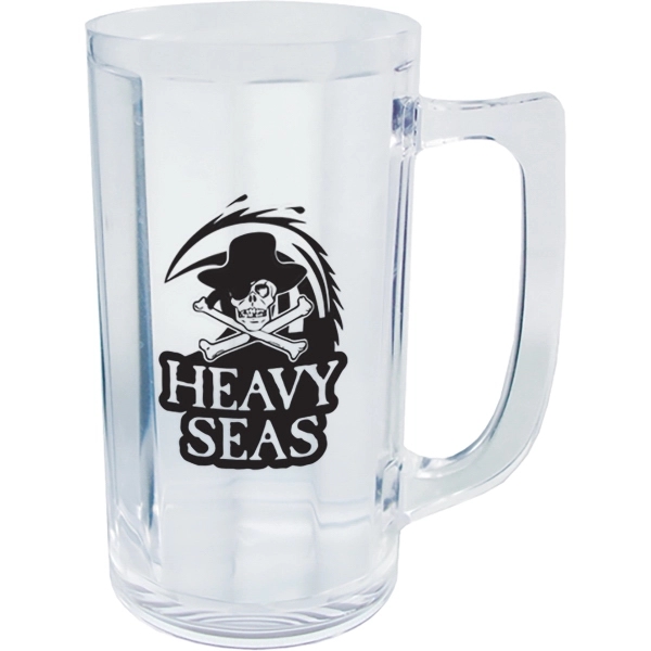 8 oz. Clear Plastic Beer Mug Sampler
