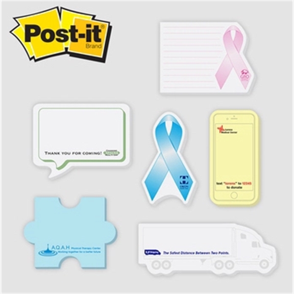 Post-it® Custom Printed Notes Shapes - Jumbo