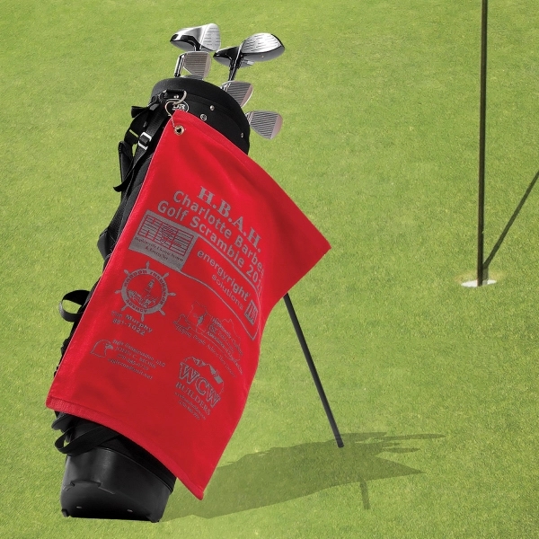 Premium Terry Velour Golf Towels