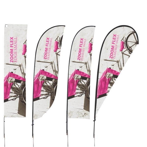 Zoom Flex Outdoor Flag Small