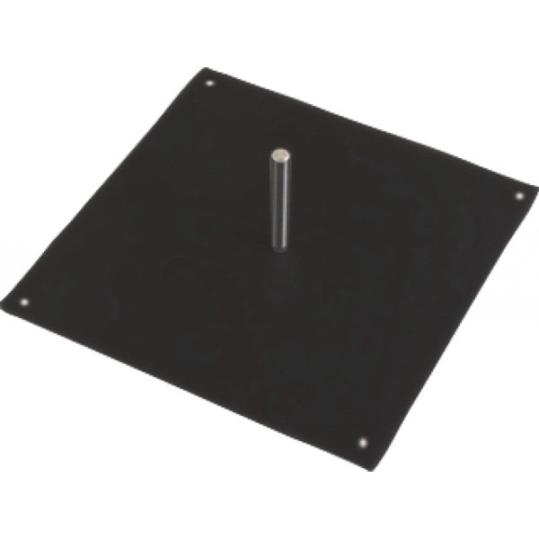 Zoom Flex Flag Square Steel Base