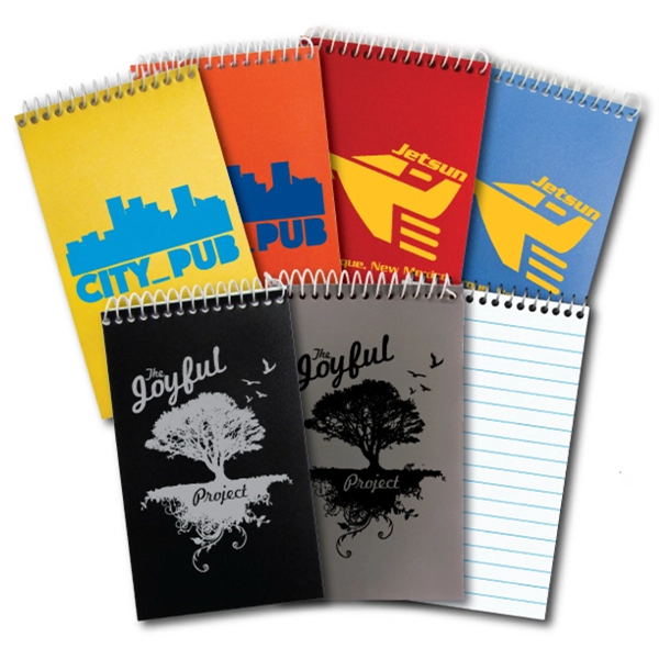 Poly cover spiral bound memo book