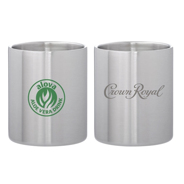 McGraw's Stainless Steel Whiskey Glass Cup