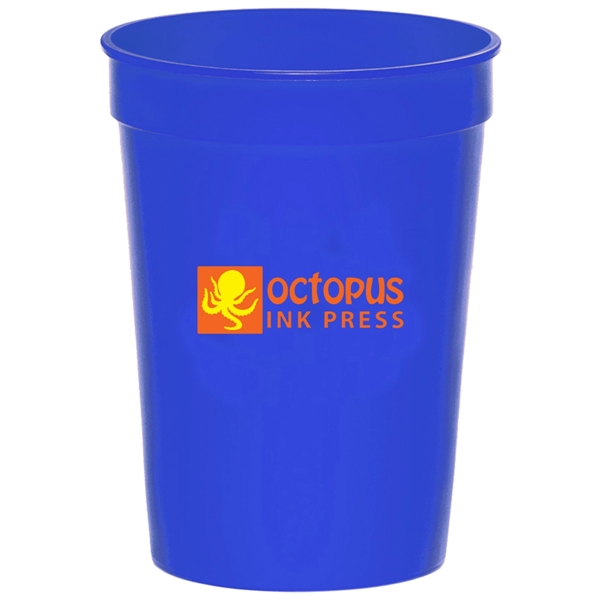 12 oz Plastic Stadium Cup